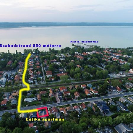 Estike Apartment Balatonlelle Bagian luar foto